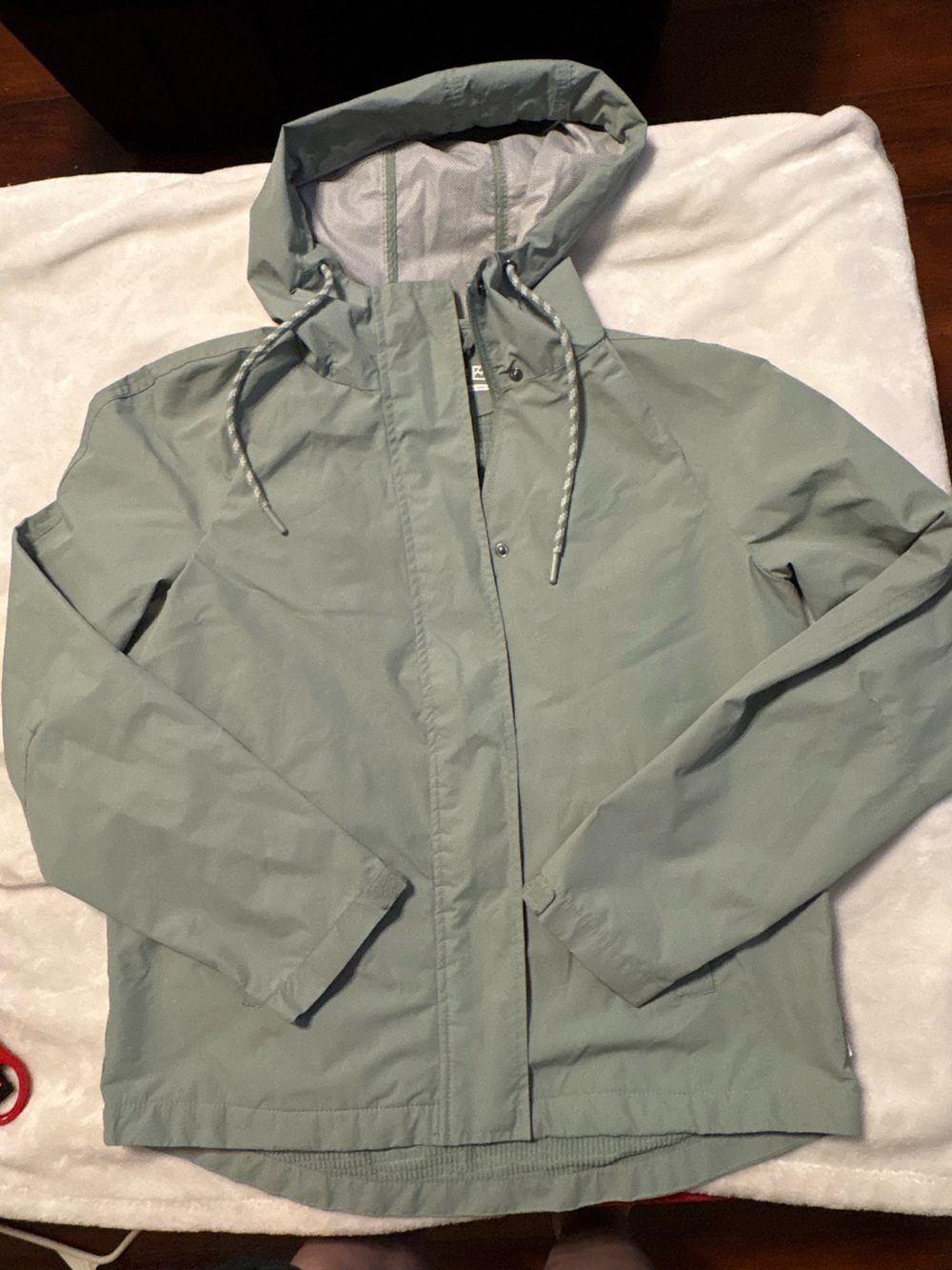 Avalanche Sage Green Hooded insulated weather resistant jacket SM
